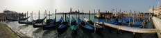 Gondels in de Venetiaanse lagune