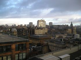 Uitzicht op Glasgow
